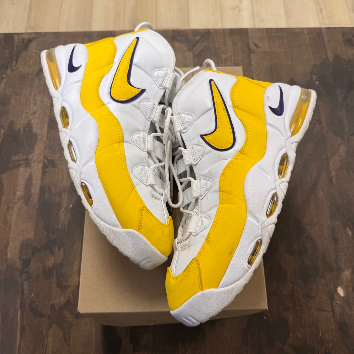 Nike Air Max Uptempo 95 Lakers Size 13 (Pre-Owned) - Image 1
