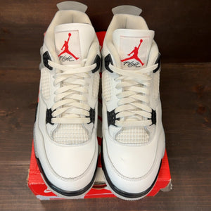 Jordan 4 Retro White Cement (2025) Size 11.5 (Pre-Owned) - Image 3