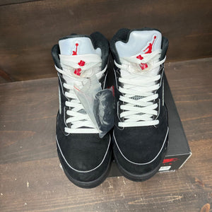 Jordan 5 Retro OG Black Metallic Reimagined Size 10 (Pre-Owned) - back