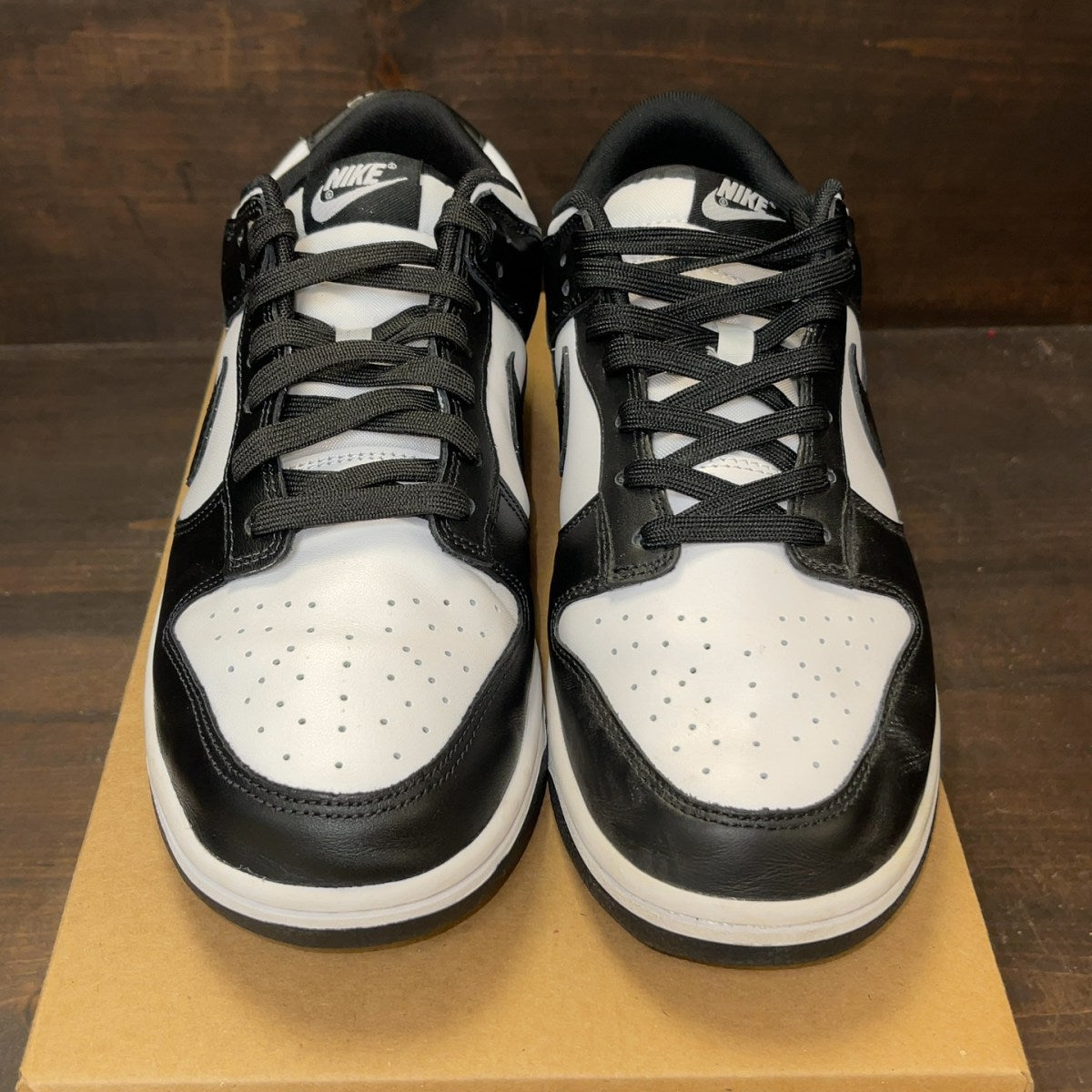 Nike Dunk Low Retro White Black Panda Size 11 (Pre-Owned) - Image 3
