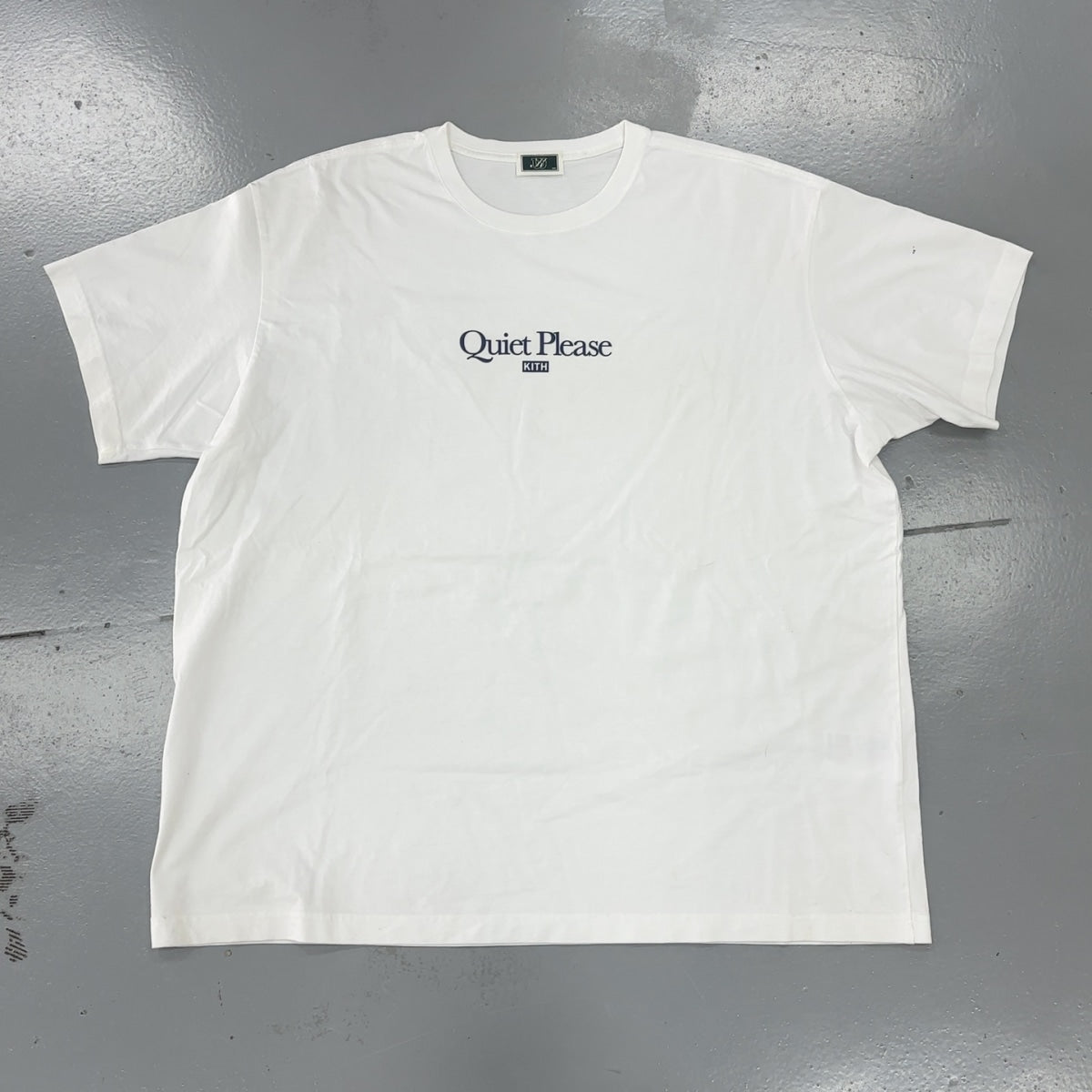 Kith x Wilson Quiet Please Tee White Size XXL (Pre-Owned) - Image 1