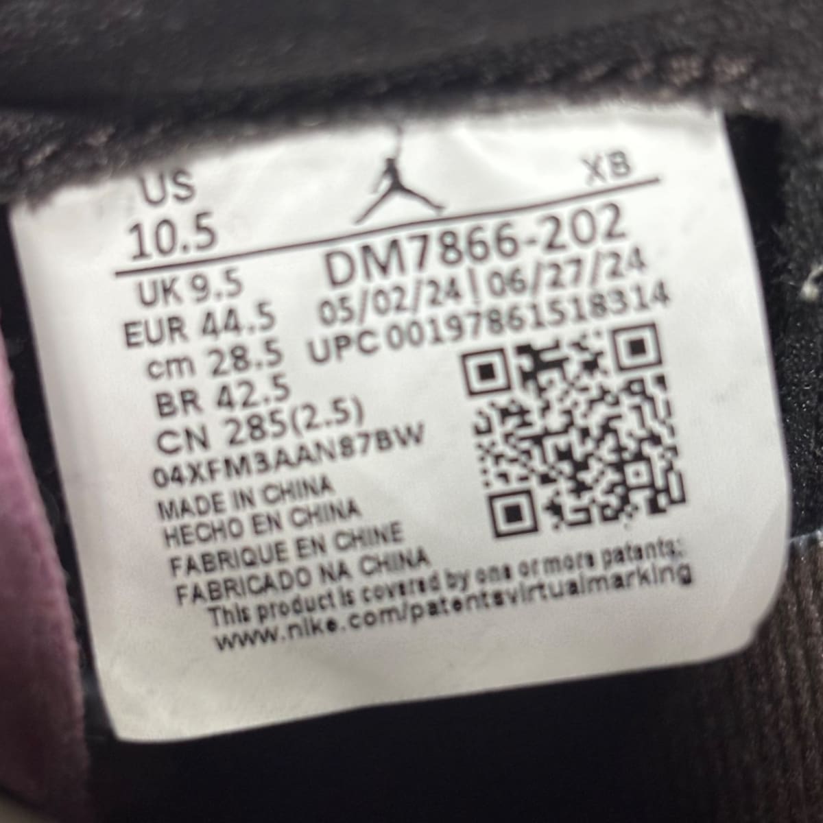 Jordan 1 Retro Low OG SP Travis Scott Velvet Brown Size 10.5 (Pre-Owned) - aux