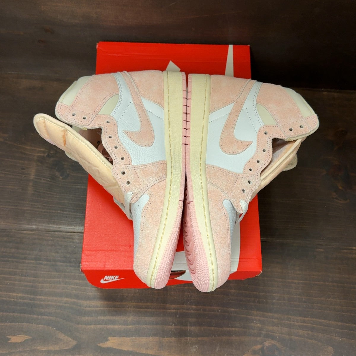 Jordan 1 Retro High OG Washed Pink (Women's) Size 11W - Image 4