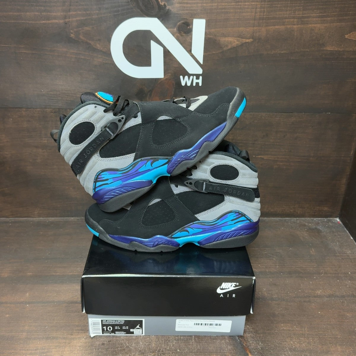 Jordan 8 Retro Aqua (2025) - Image 1