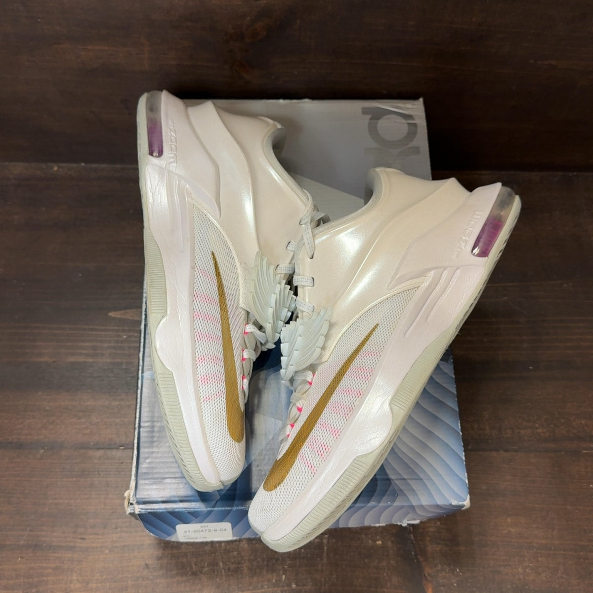 Nike KD 7 Aunt Pearl Size 9 (Pre-Owned) - back