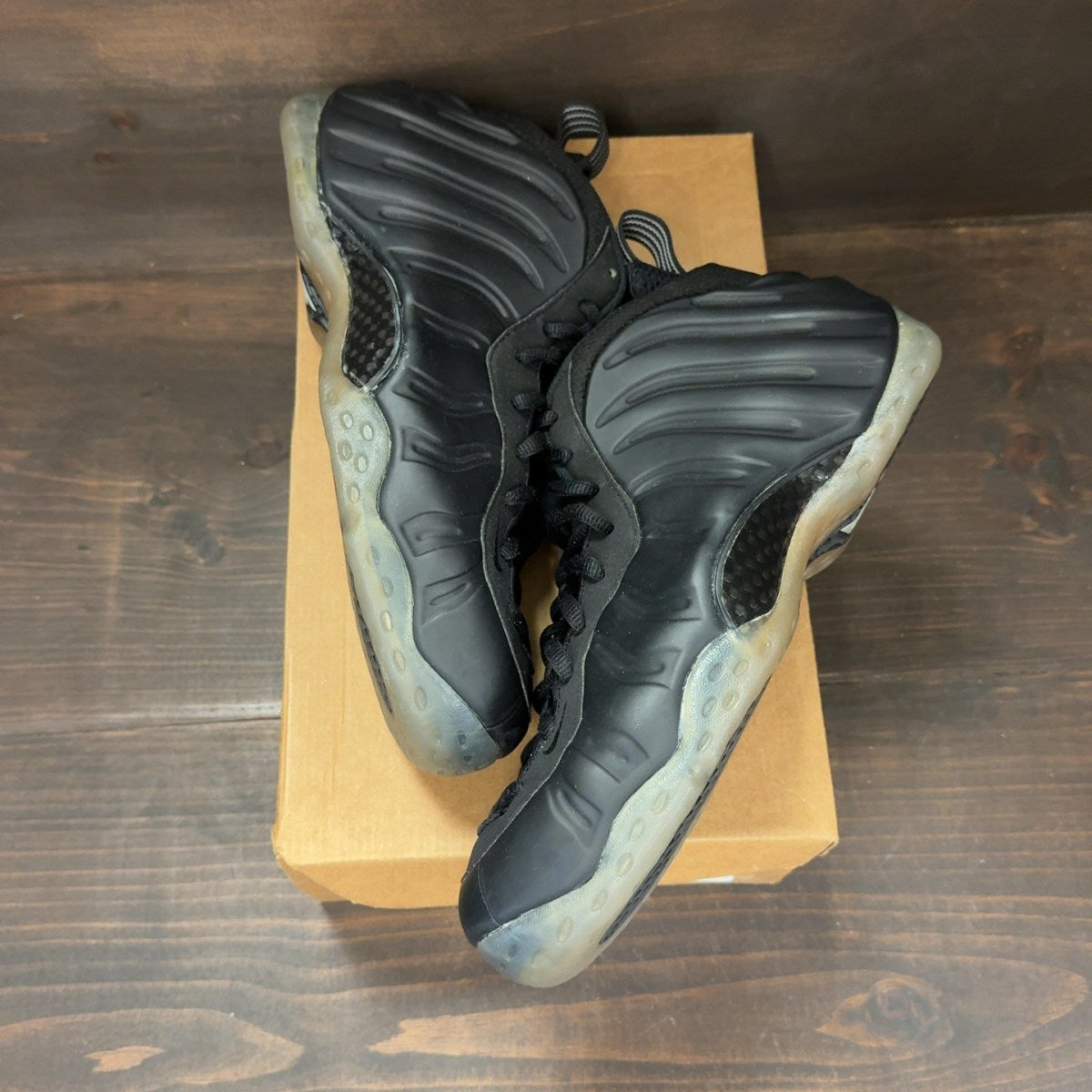 Nike Air Foamposite One Stealth Size 11.5 - Image 2