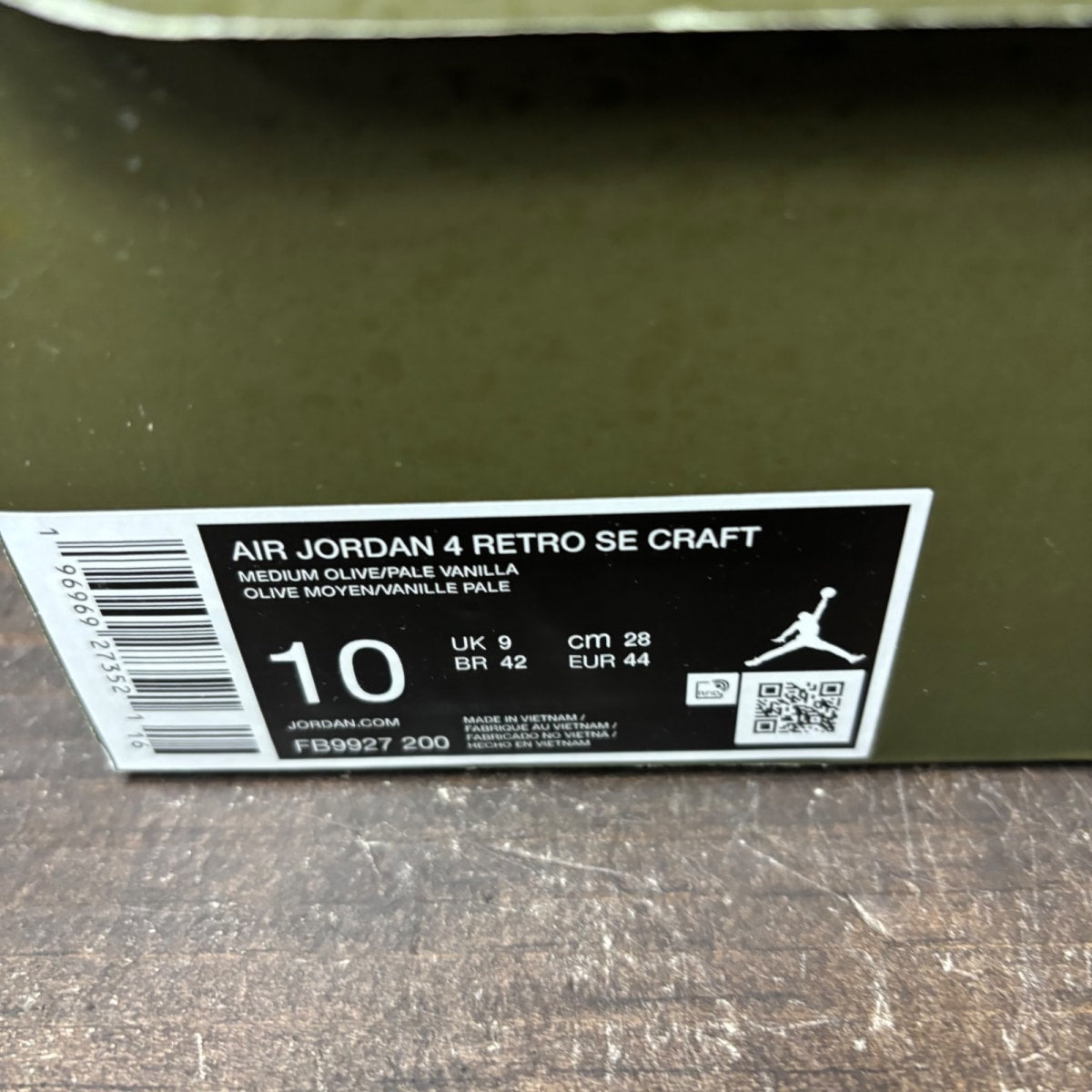 Jordan 4 Retro SE Craft Medium Olive - Image 7