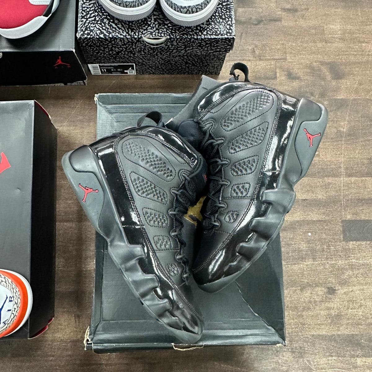 Jordan 9 Retro Bred Patent - Image 1