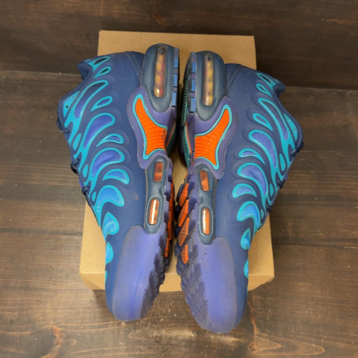 Nike Air Max Plus Drift Midnight Navy Total Orange Size 13 (Pre-Owned) - aux
