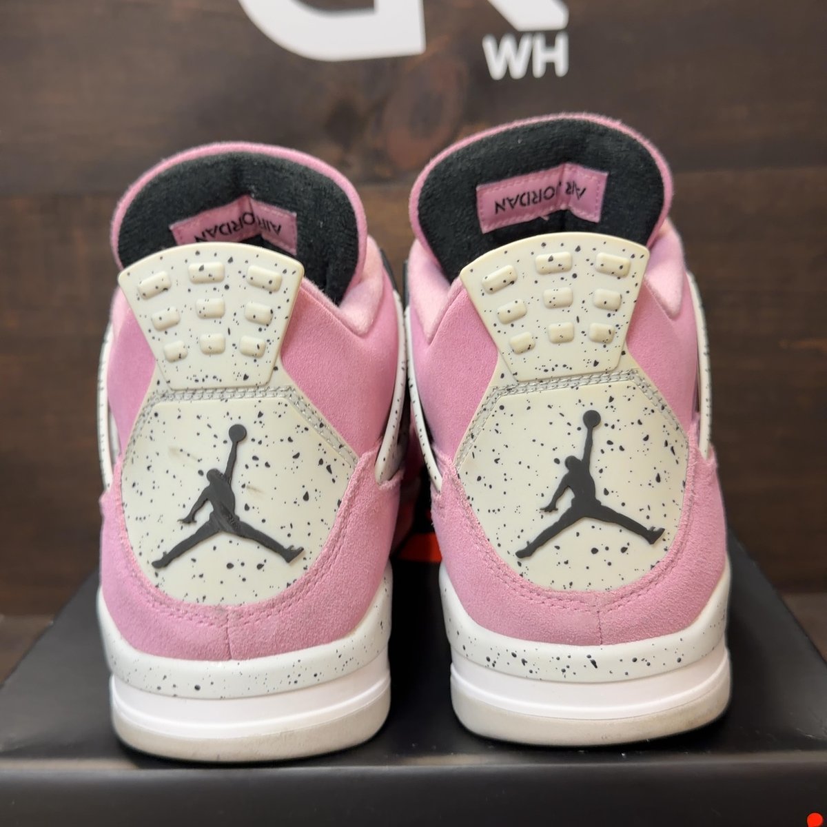 Jordan 4 Retro Orchid (Women's) Size 12W (Pre-Owned) - aux
