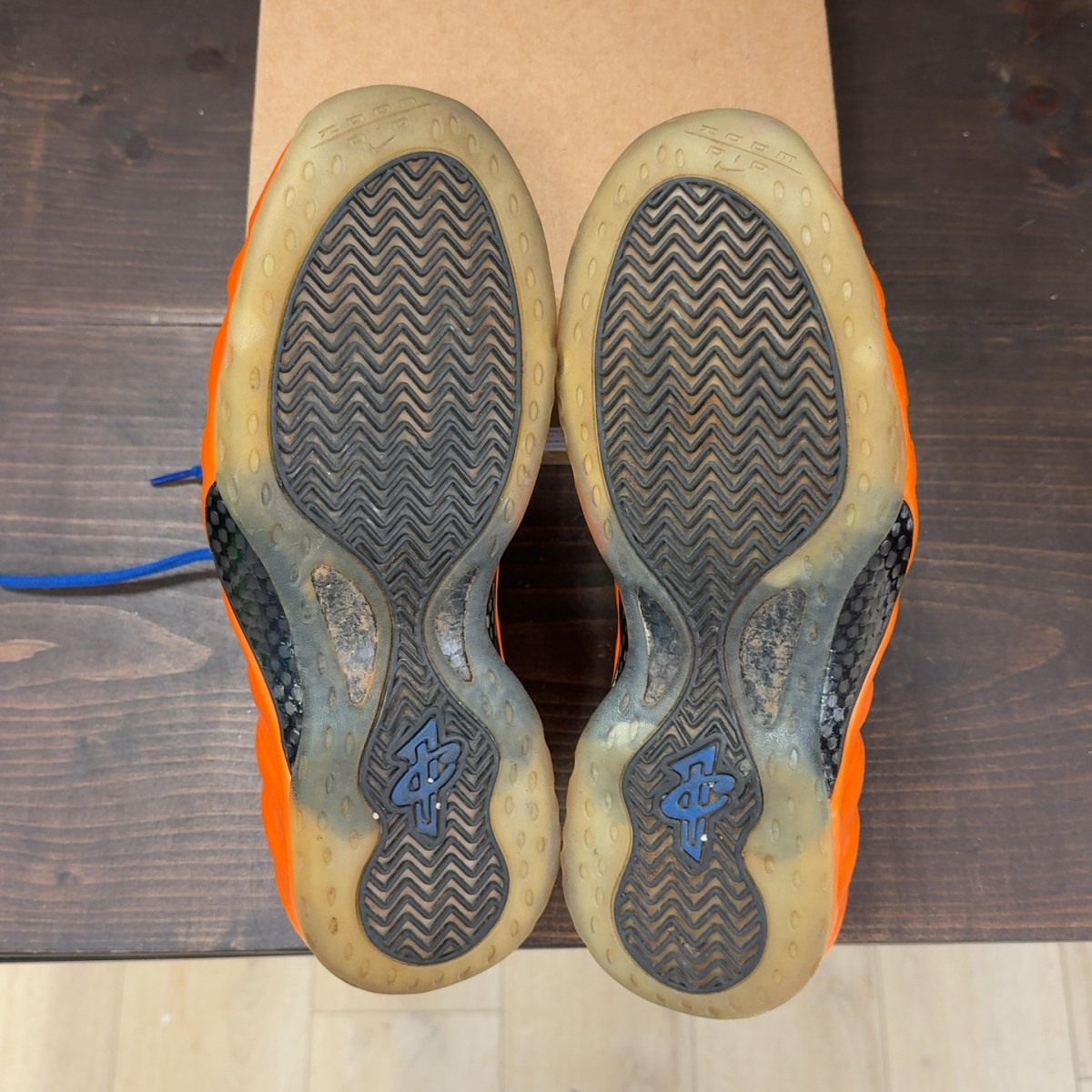Nike Air Foamposite One Knicks Size 11 (Pre-Owned) - aux