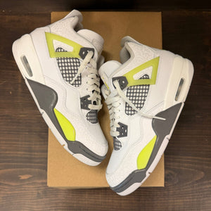 Jordan 4 Retro Light Lemon Twist (GS) Size 6Y (Pre-Owned) - Image 2