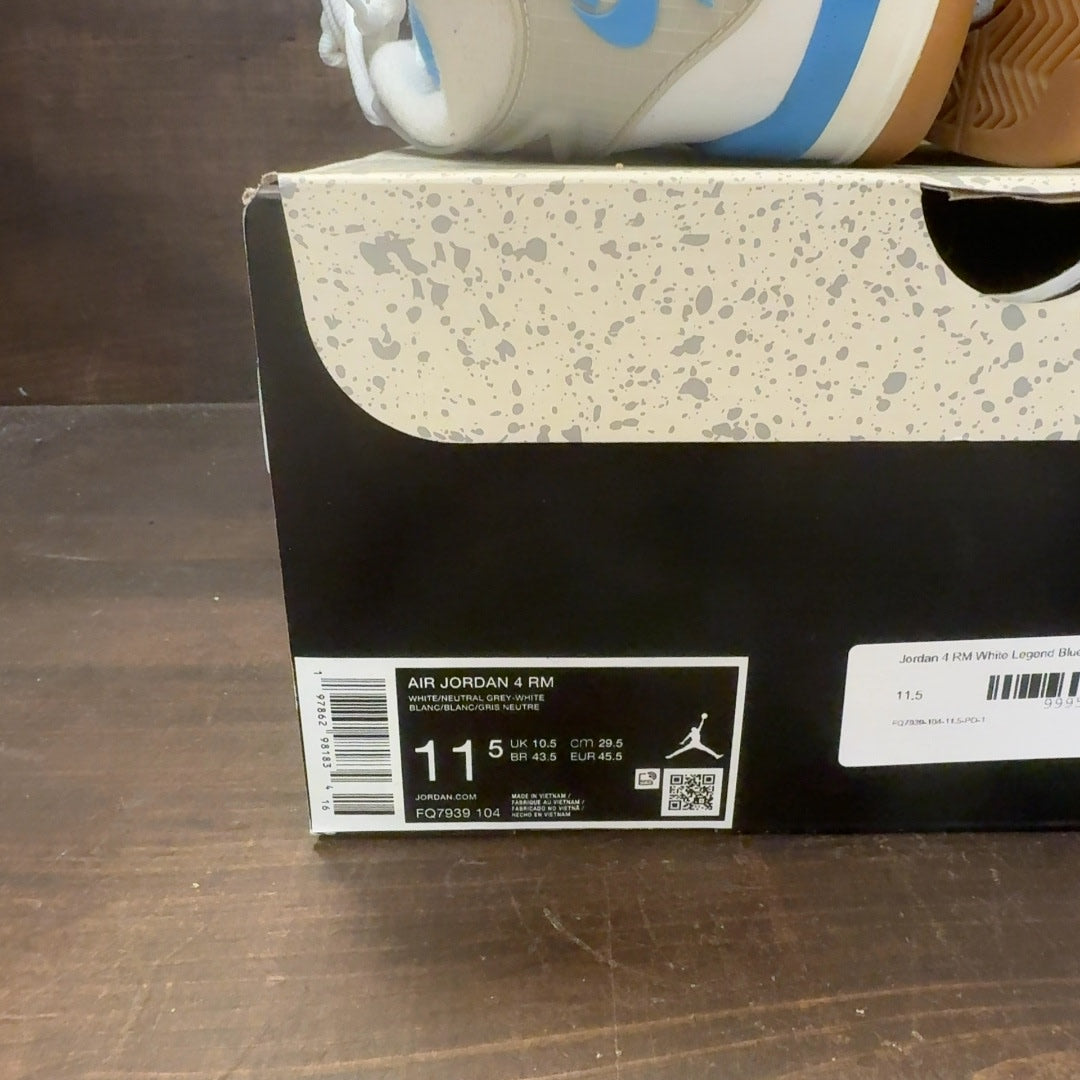 Jordan 4 RM White Legend Blue - Image 8