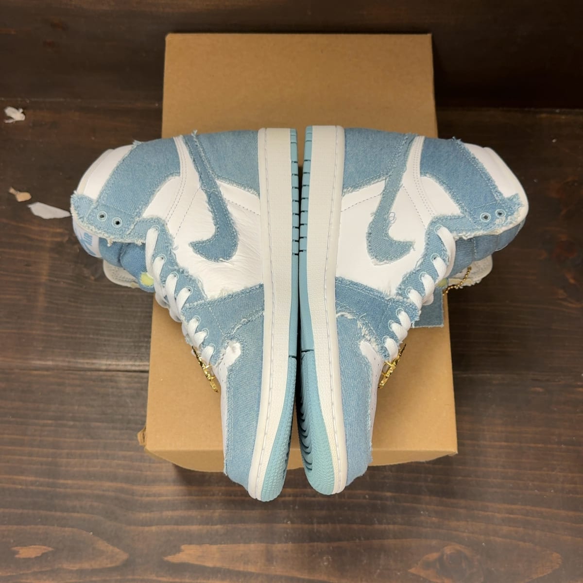 Jordan 1 Retro High OG Denim (Women's) Size 8.5W (Pre-Owned) - aux