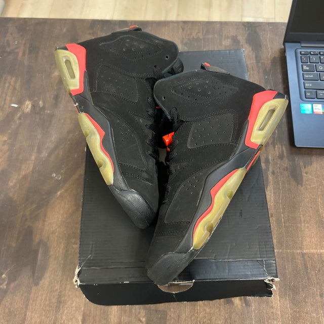 Jordan 6 Retro Infrared Black (2014) (GS) - Image 1