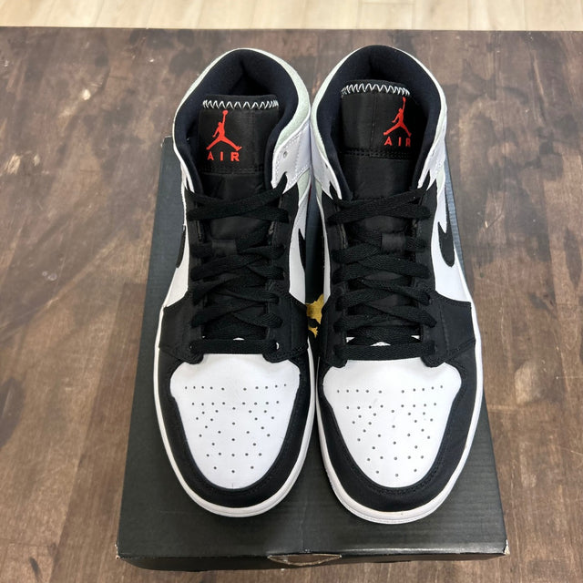 Jordan 1 Mid SE Red Black Toe - Image 2