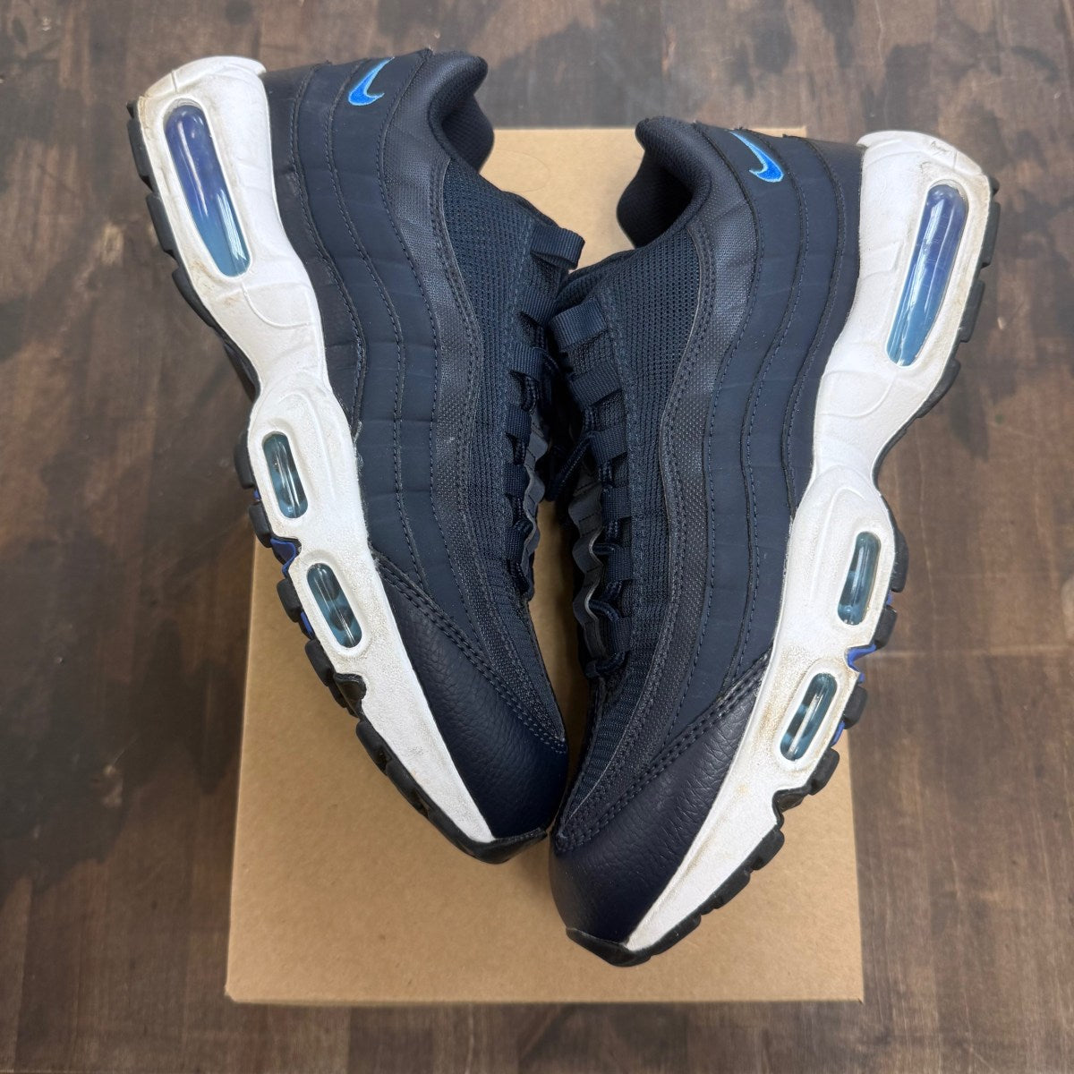 Nike Air Max 95 Dark Obsidian Racer Blue Size 10.5 (Pre-Owned) - Image 1