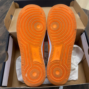 Nike Air Force 1 Low '07 Orange White Patent - Image 3