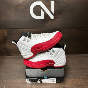 Jordan 12 Retro Cherry (2023) (GS) Size 6Y (Pre-Owned) - front