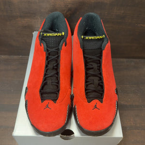Jordan 14 Retro Ferrari (2025) Size 8.5 (Pre-Owned) - tag