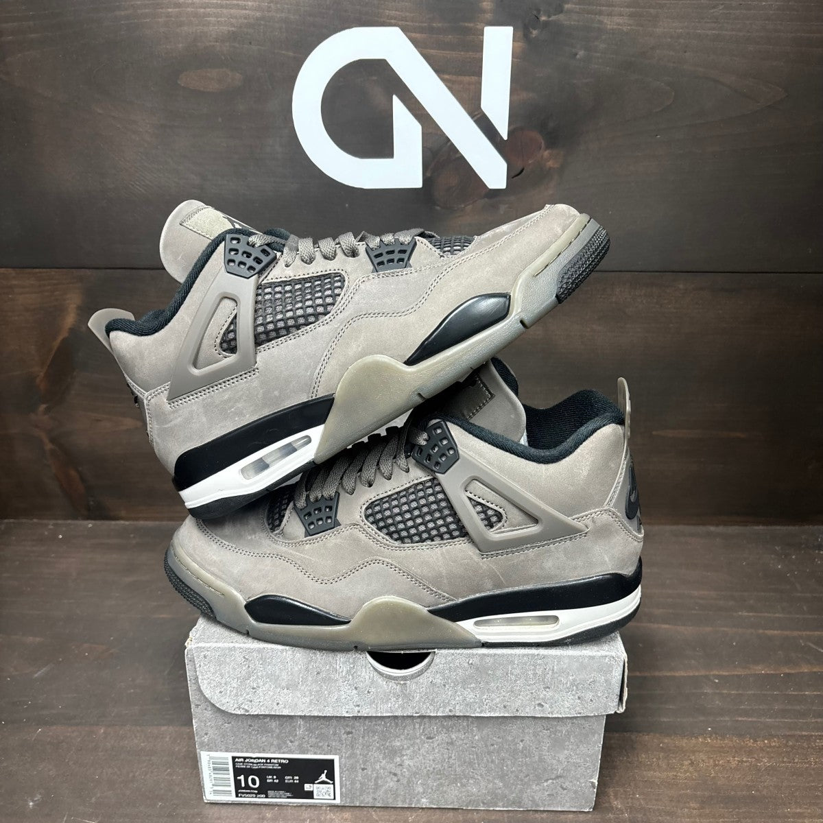 Jordan 4 Retro Cave Stone - Image 1