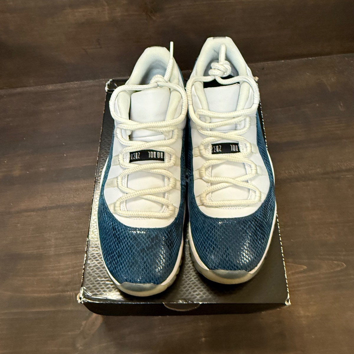 Jordan 11 Retro Low Snake Navy (2019) - Image 3