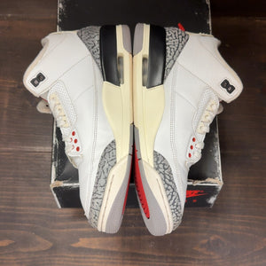 Jordan 3 Retro White Cement Reimagined Size 8.5 (Pre-Owned) - aux