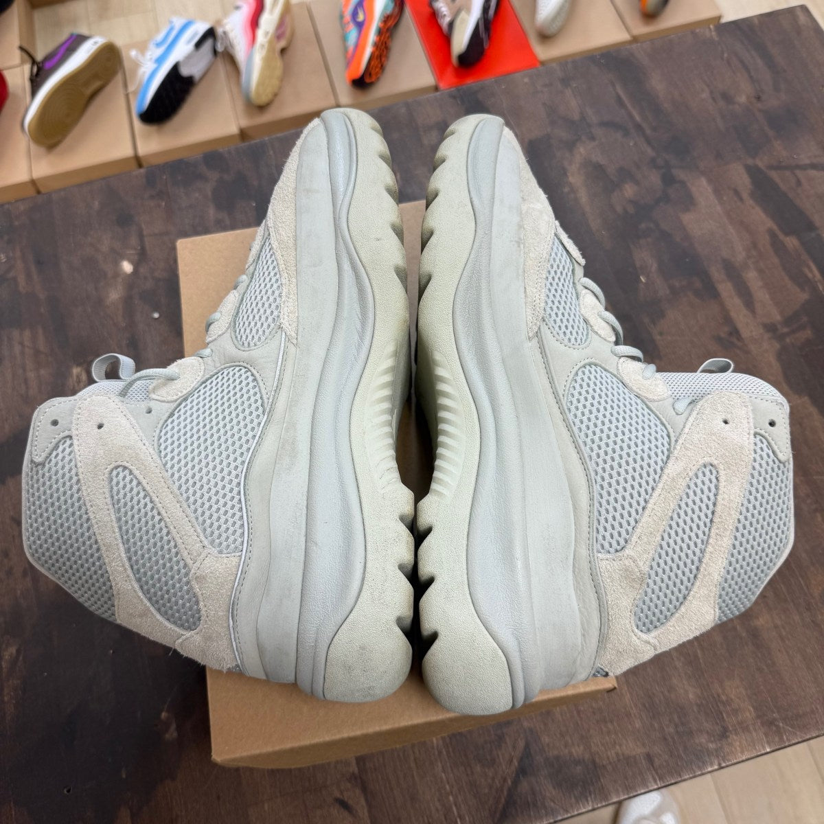 adidas Yeezy Desert Boot Salt Size 13.5 (Pre-Owned) - Image 3