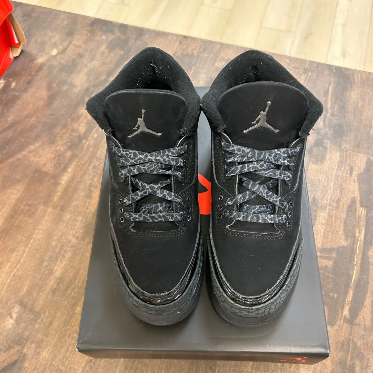 Jordan 3 Retro Black Cat (2025) (GS) - Image 2
