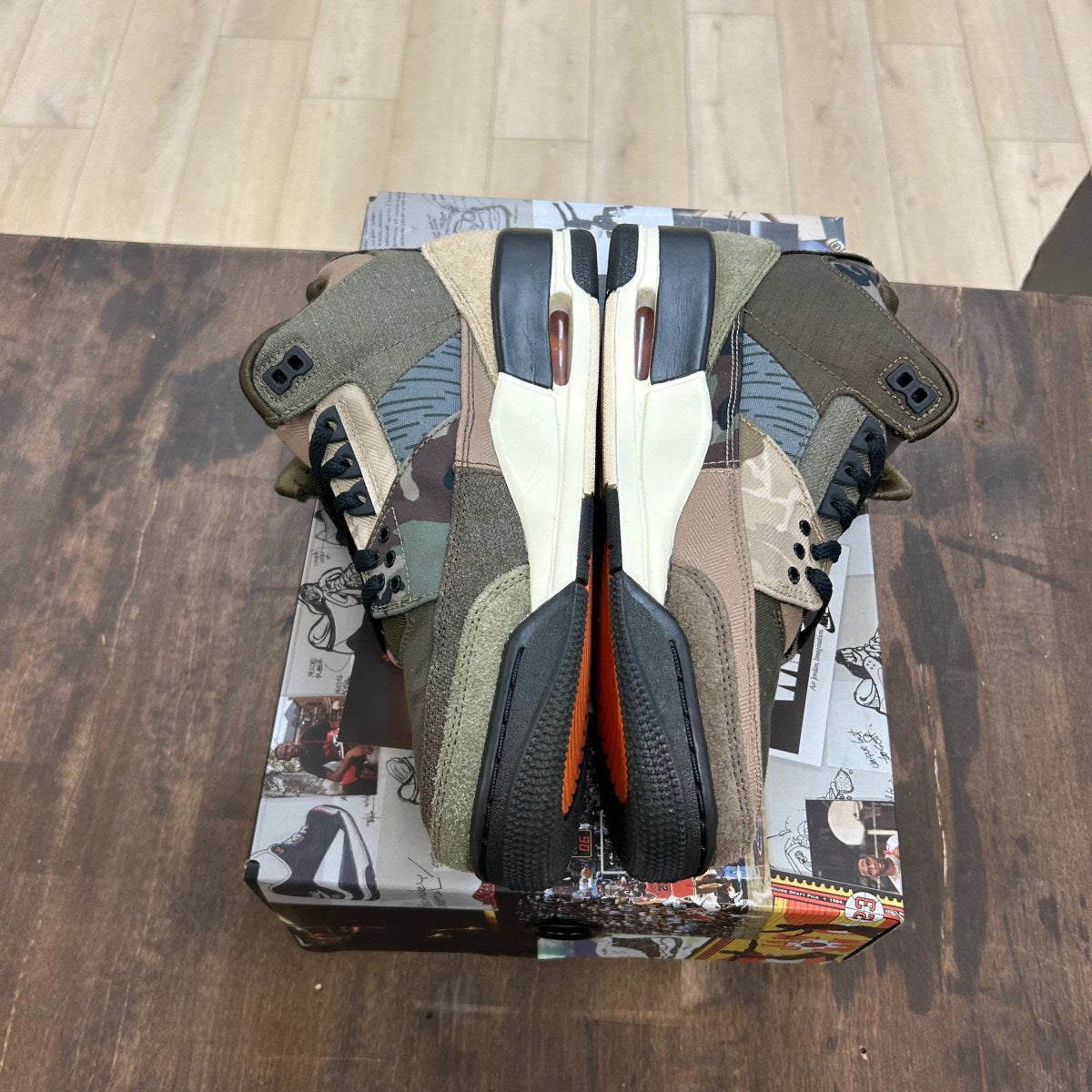 Jordan 3 Retro Patchwork Camo - Image 3