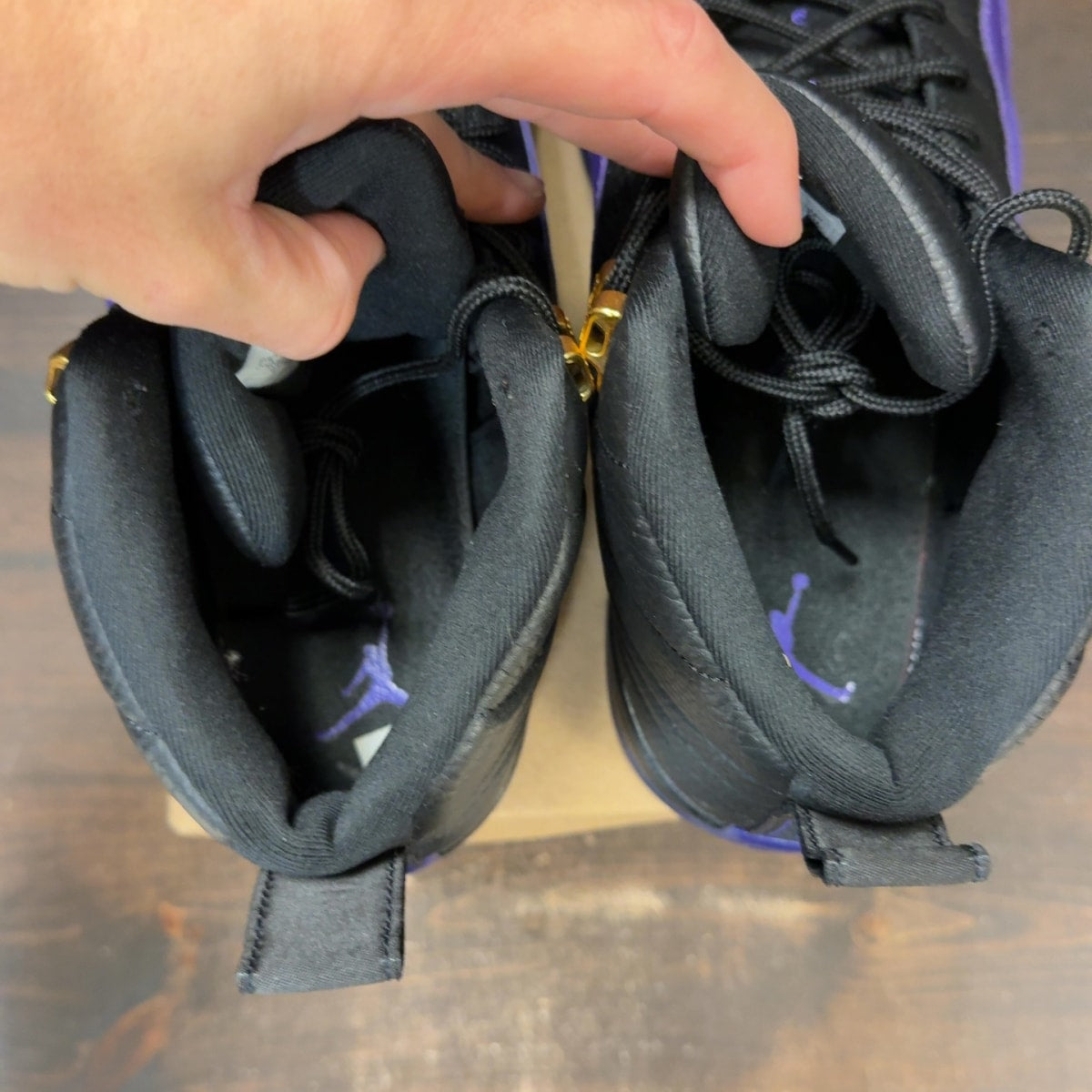 Jordan 12 Retro Field Purple Size 13 (Pre-Owned) - Image 6