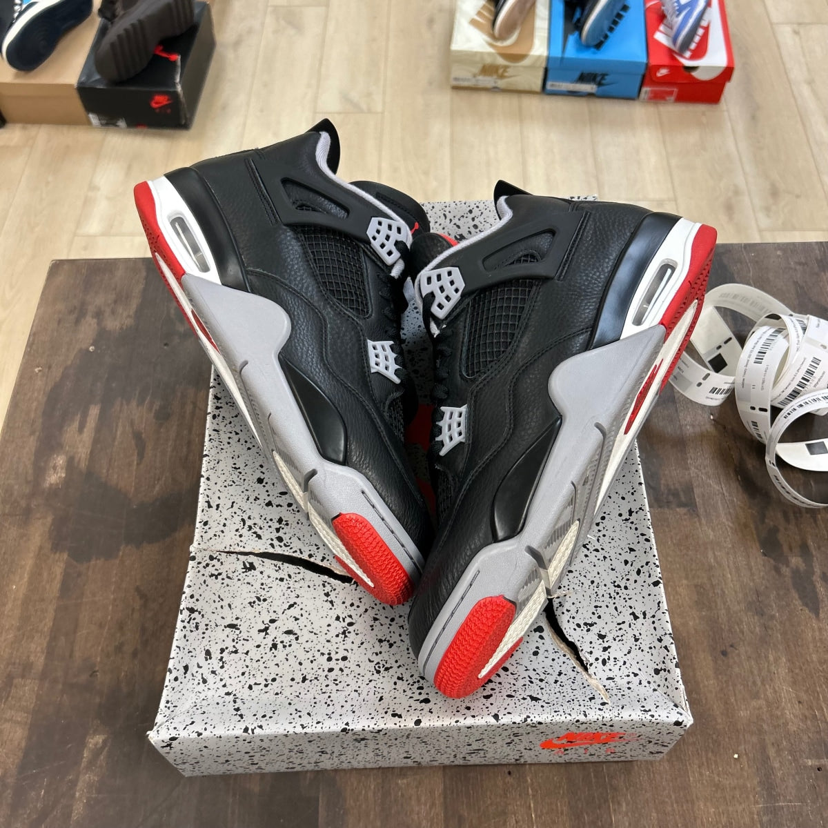 Jordan 4 Retro Bred Reimagined - Image 1