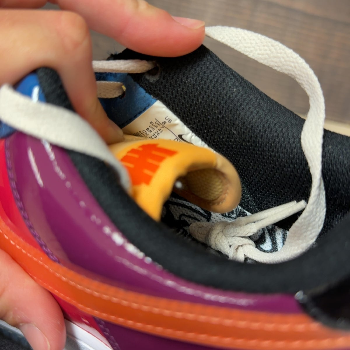 Nike Air Force 1 Low SP Undefeated Multi-Patent Total Orange Size 8 (Pre-Owned) - Image 7