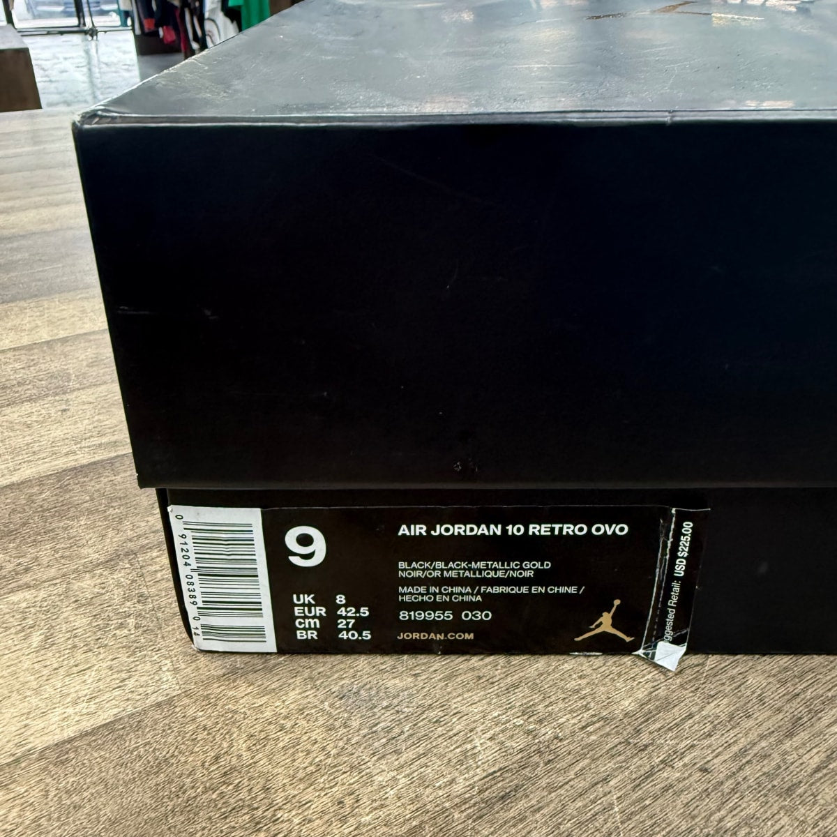Jordan 10 Retro Drake OVO Black - Image 6