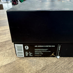 Jordan 10 Retro Drake OVO Black - Image 6