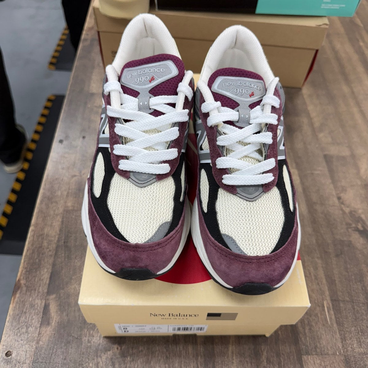 New Balance 990v6 MiUSA Dark Ember Afterglow Size 8 (Moderately Worn Pre-Owned)