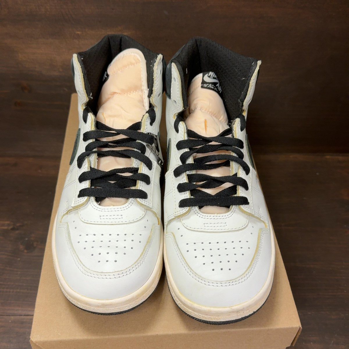 Nike Jordan Air Ship PE SP A Ma Maniére White Black Size 8 (Pre-Owned) - Image 3