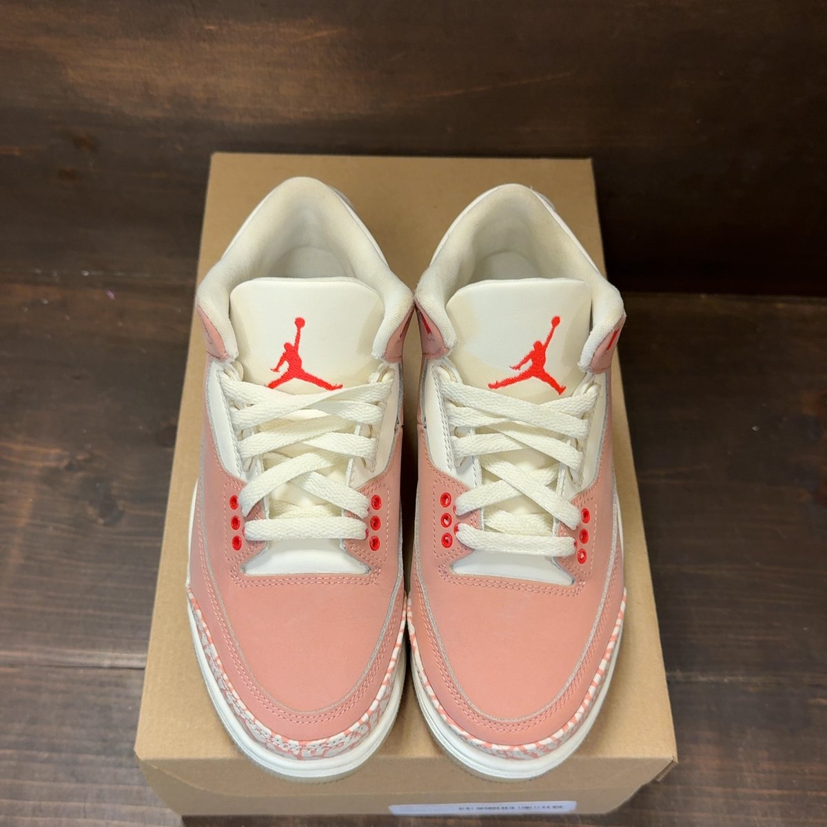 Jordan 3 Retro Rust Pink (Women's) Size 5.5W (Pre-Owned) - tag