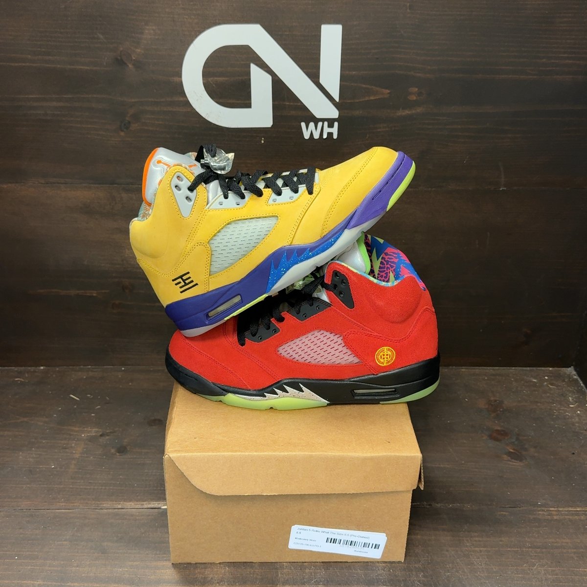 Jordan 5 Retro What The Size 8.5 (Pre-Owned) - front