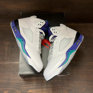 Jordan 5 Retro Grape (2025) Size 9.5 (Pre-Owned) - back