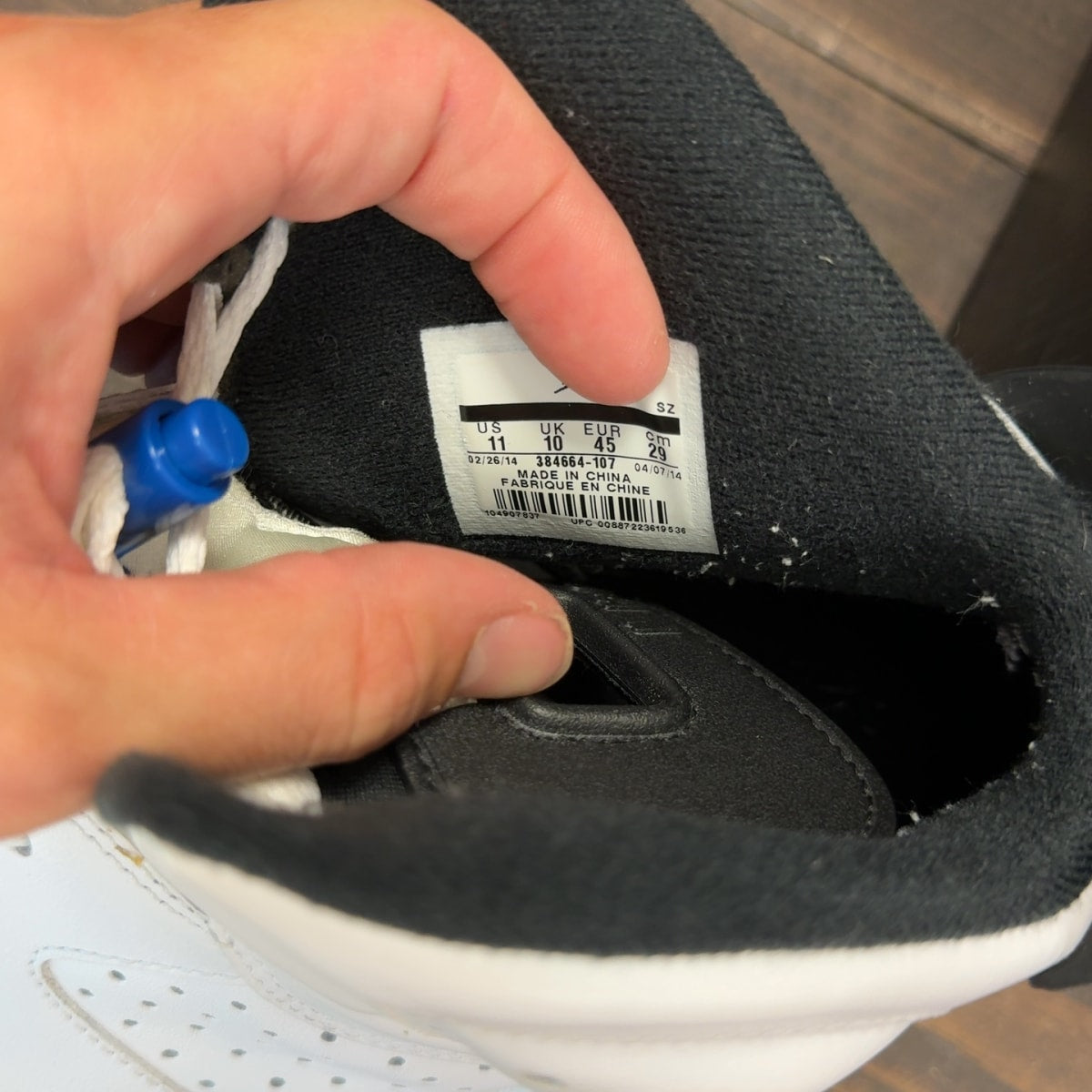 Jordan 6 Retro Sport Blue (2014) - Image 7