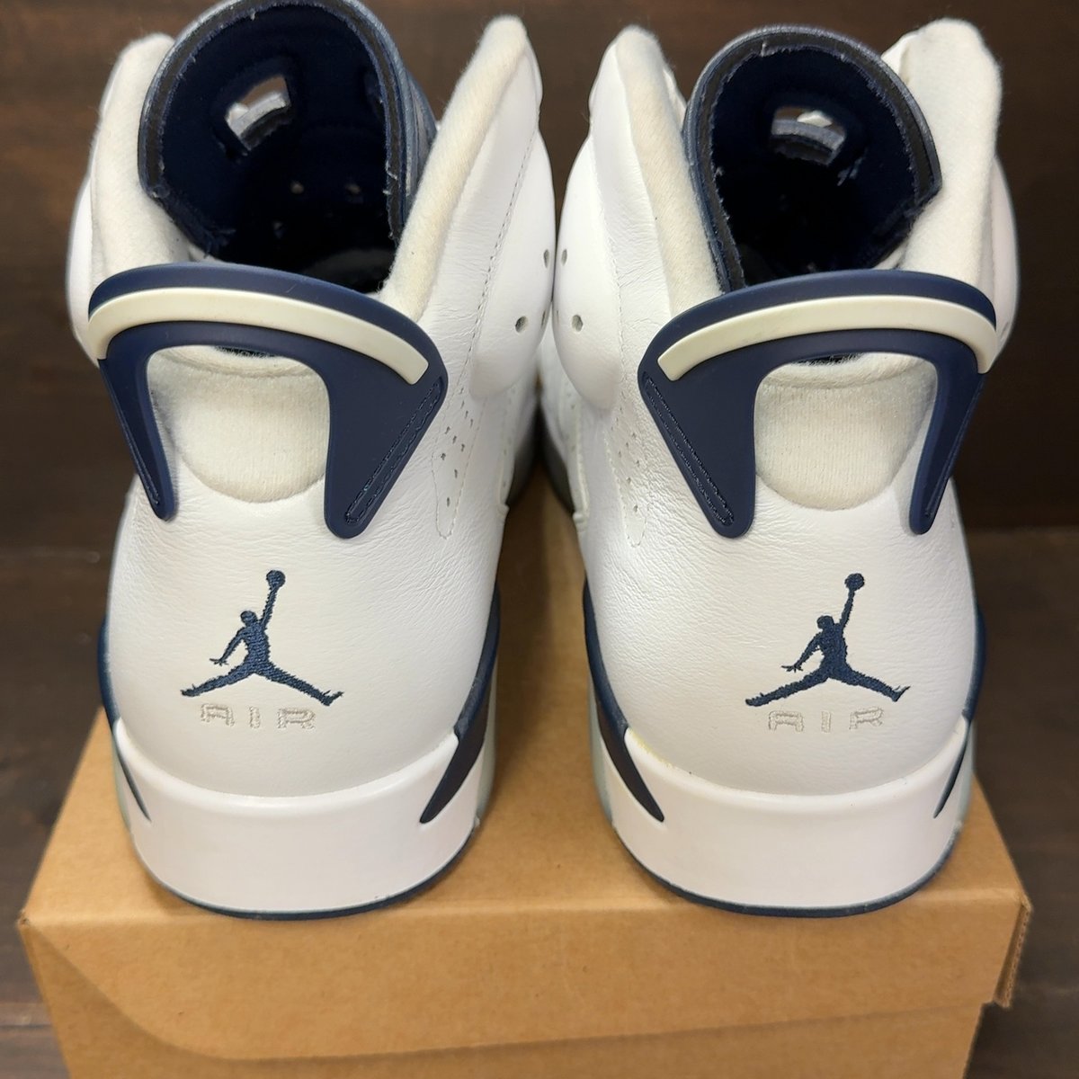 Jordan 6 Retro Midnight Navy (2022) Size 12 (Pre-Owned) - aux