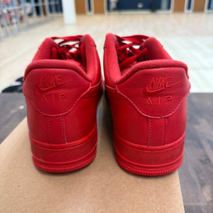 Nike Air Force 1 Low Triple Red Size 11.5 (Pre-Owned) - Image 2