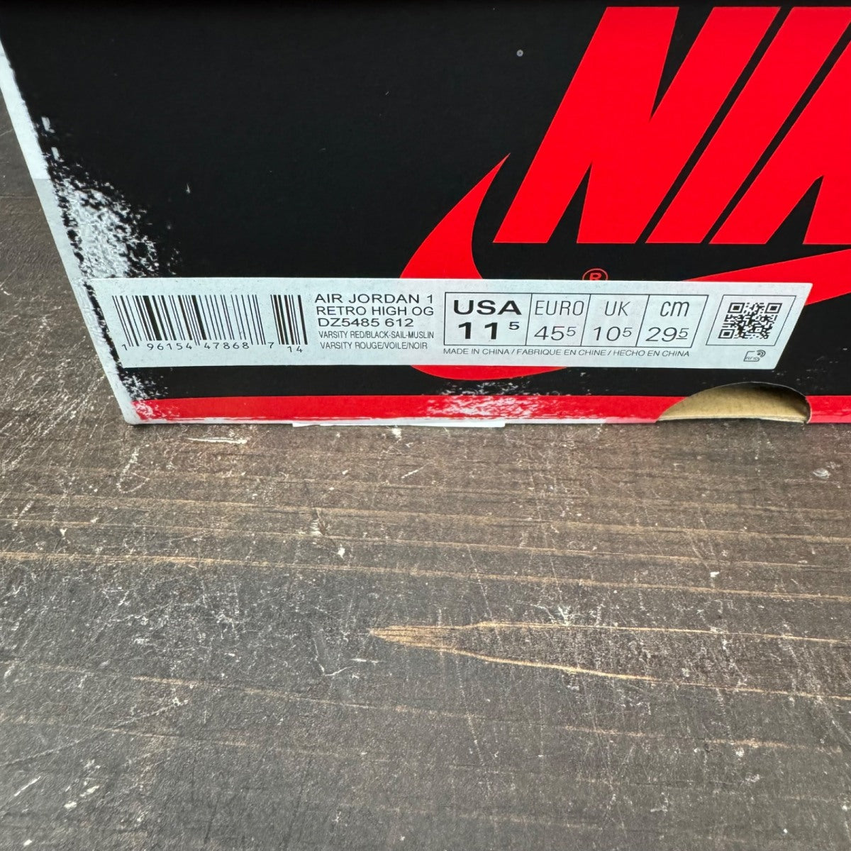 Jordan 1 Retro High OG Chicago Lost and Found - Image 7