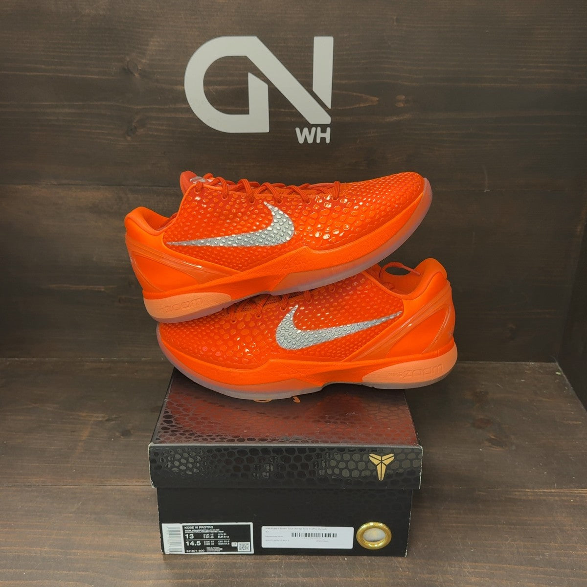 Nike Kobe 6 Protro Total Orange - Image 1