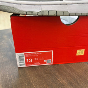 Nike Dunk Low White Light Smoke Grey - Image 4
