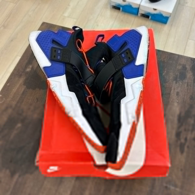 Nike Air Huarache Drift Black Rush Violet Size 15 (Pre-Owned) - Image 1