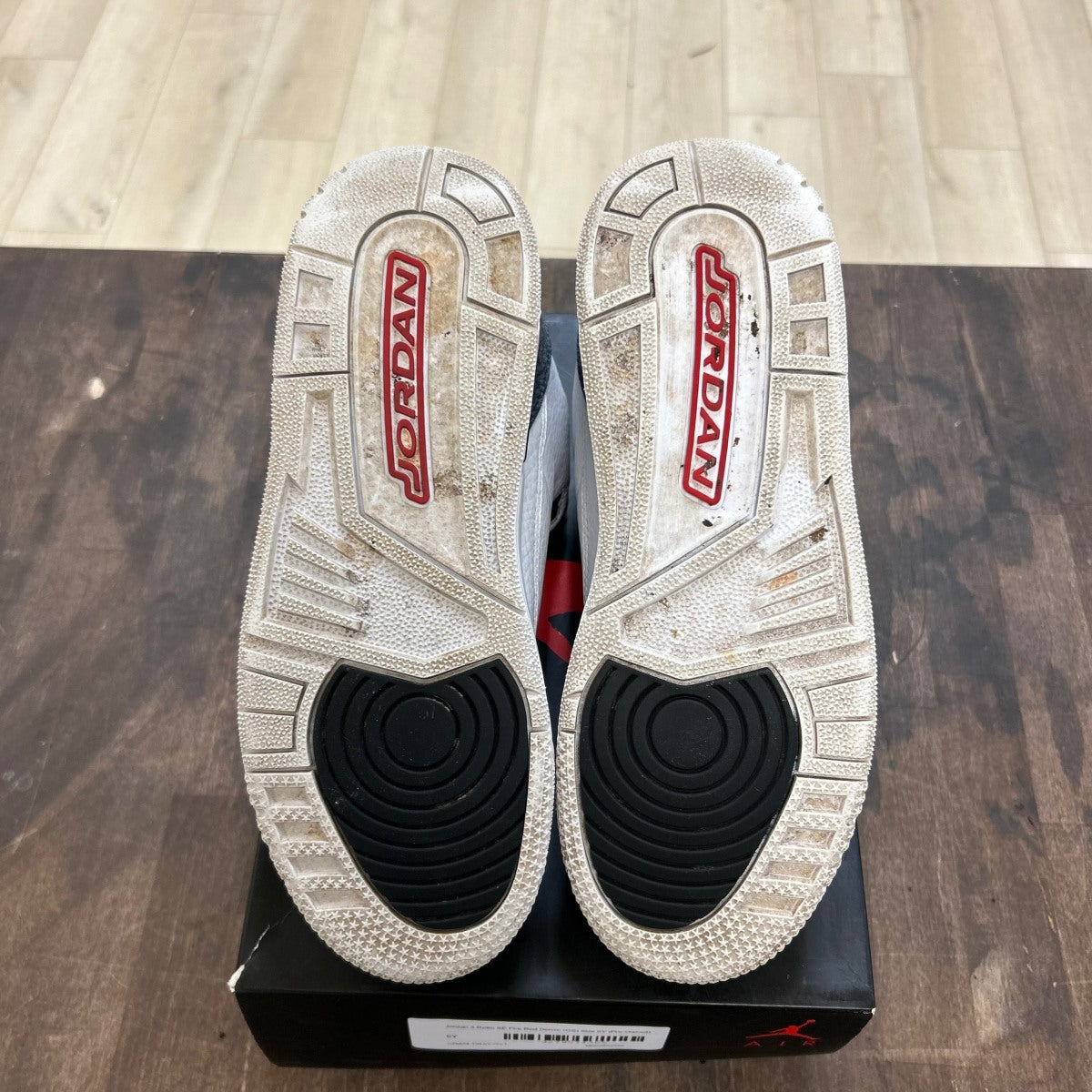 Jordan 3 Retro SE Fire Red Denim (GS) - Image 5