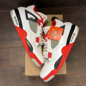 Jordan 4 Retro Fire Red (2020) Size 15 (Pre-Owned) - Image 2