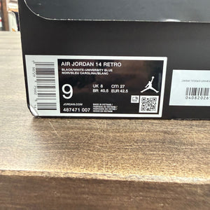 Jordan 14 Retro Black University Blue (2026) - Image 6